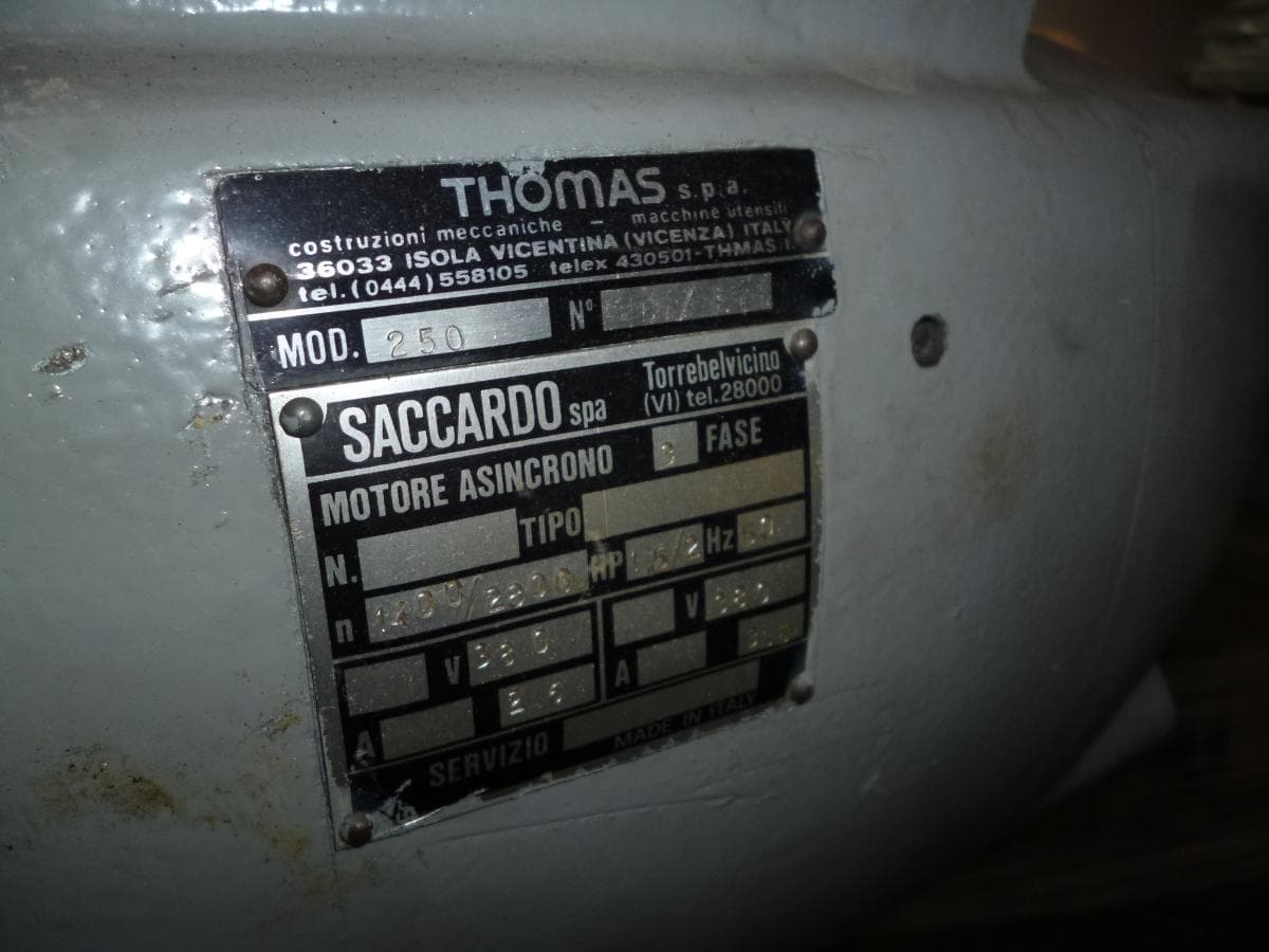 Máquina de furar de coluna + Serrote de disco + Torno mecânico + Esmeril — imagen 10