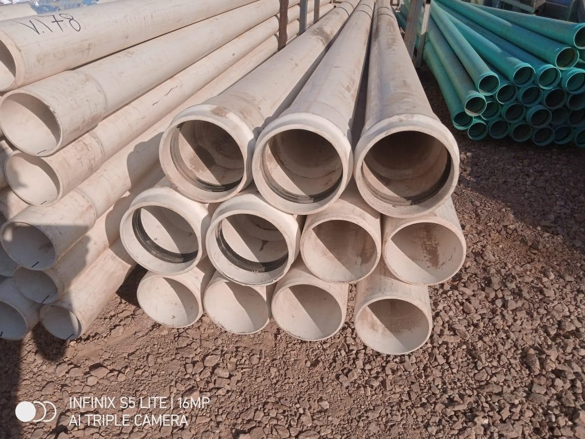 Tubos de conduta  PVC 6" SDR 21200 , PP -1 CkC 1316C ·