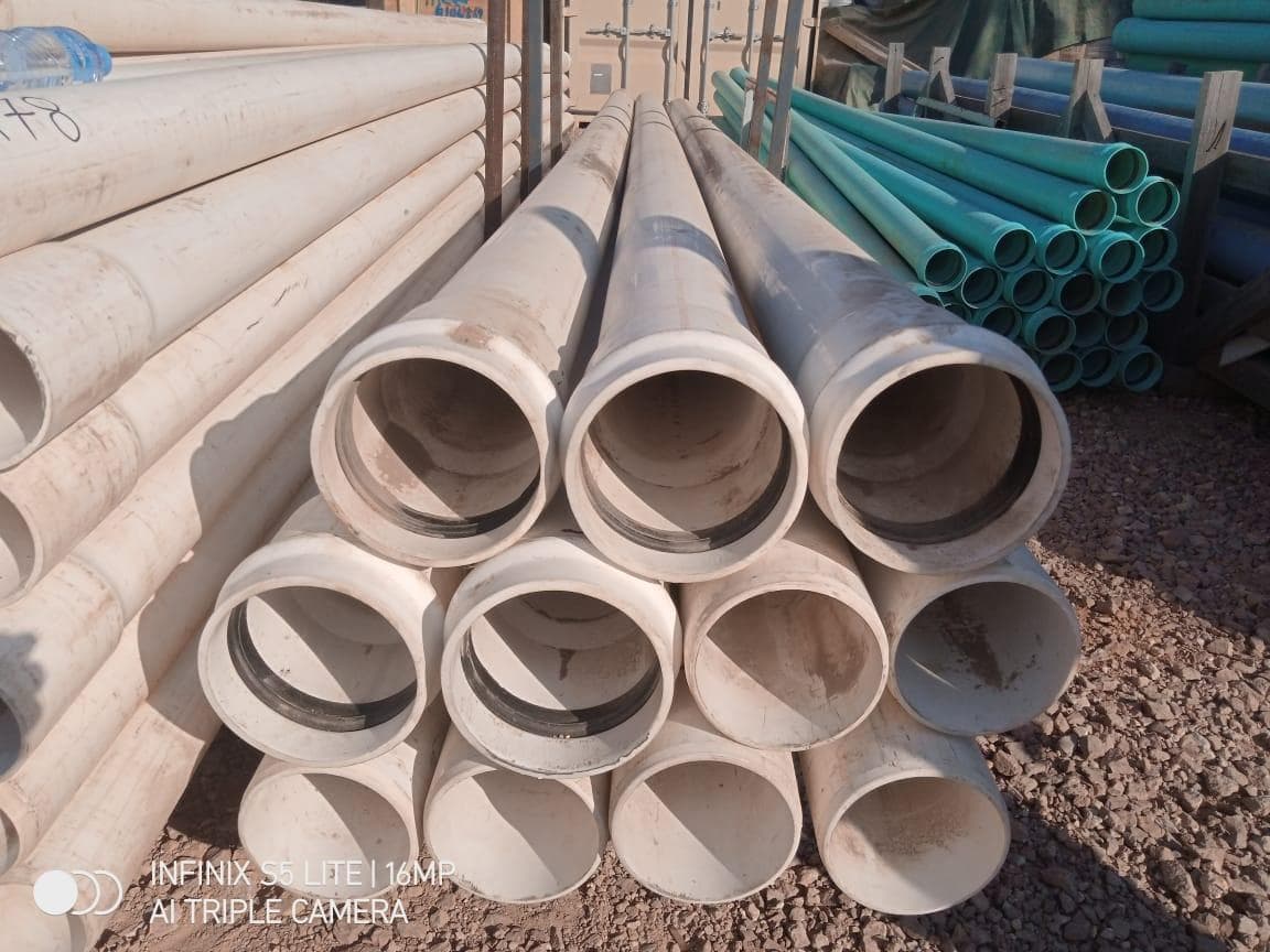 Tubos de conduta  PVC 6" SDR 21200 , PP -1 CkC 1316C · — imagem 2