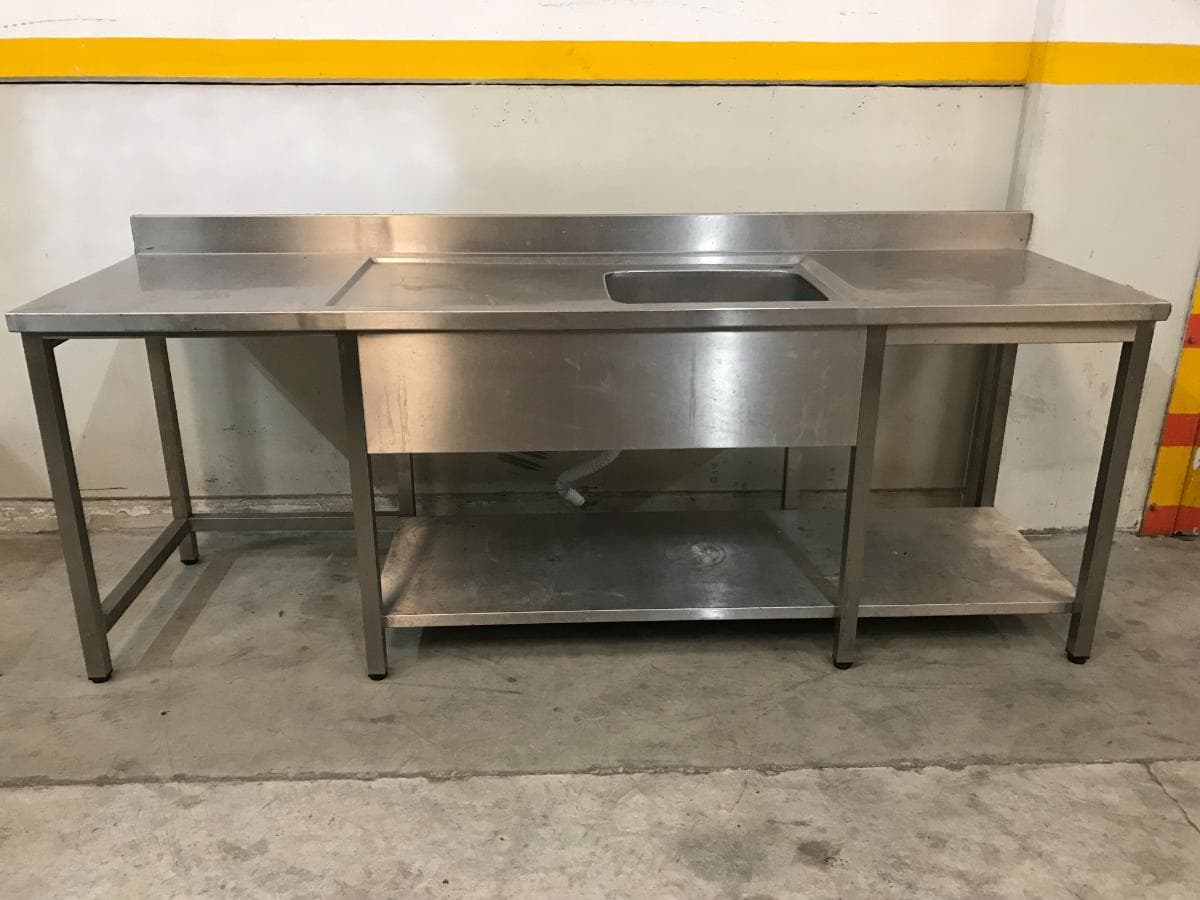 Stainless Steel Worktop — image 1