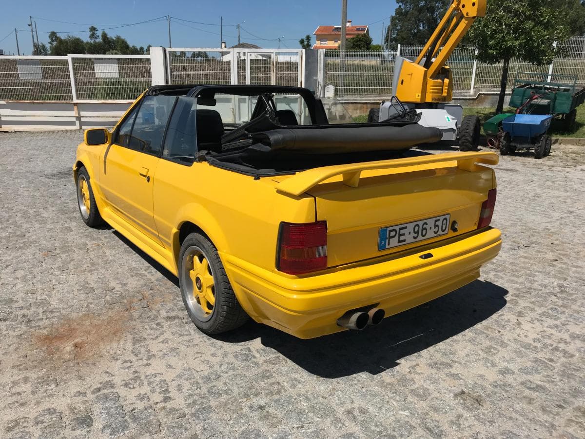 Ford Escort 1.4 Ghia Cabrio · Ano 1988 — imagen 6
