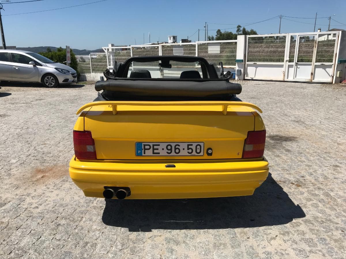 Ford Escort 1.4 Ghia Cabrio · Ano 1988 — imagen 5