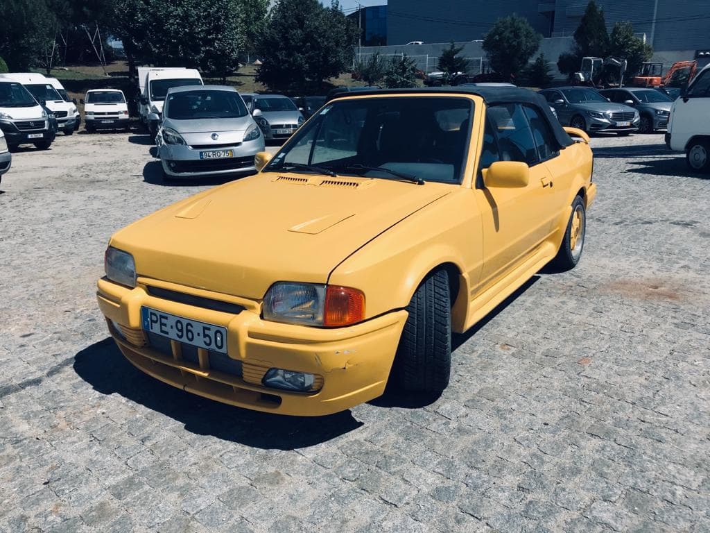 Ford Escort 1.4 Ghia Cabrio · Ano 1988 — imagen 9