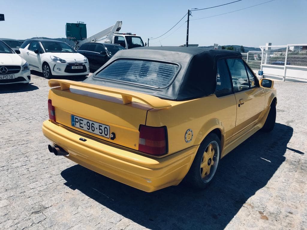 Ford Escort 1.4 Ghia Cabrio · Ano 1988 — imagen 10