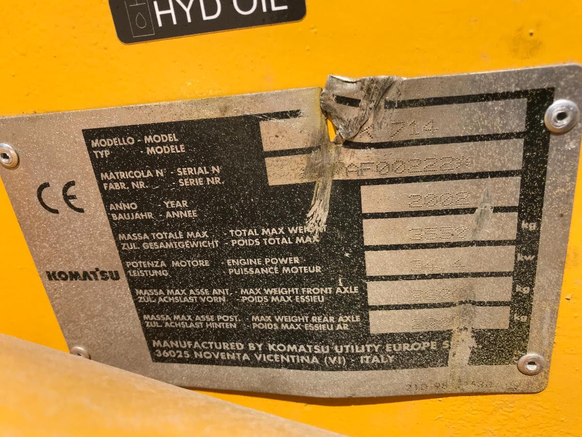 Mini Pá Carregadora Komatsu SK714 · Ano 2002 — imagen 9