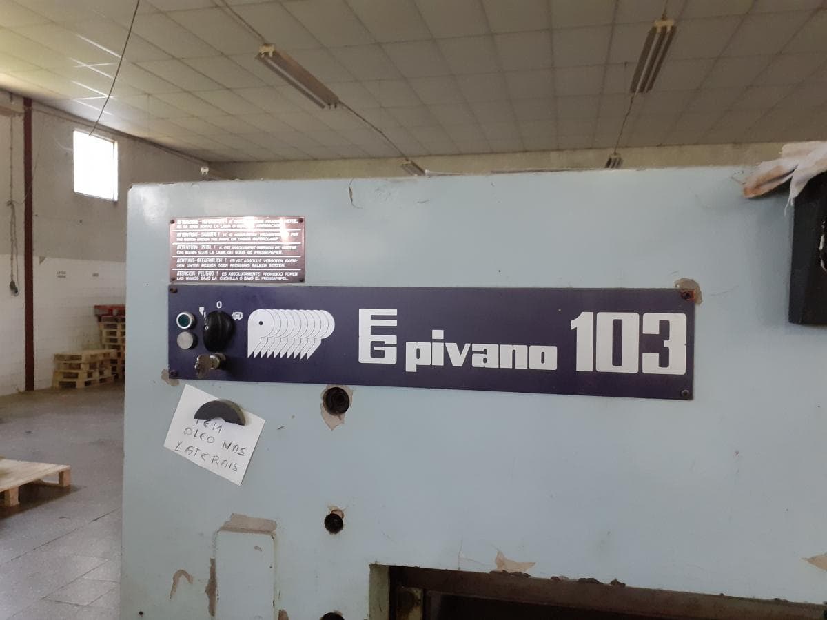 Guilhotina Pivano 103 — imagen 8