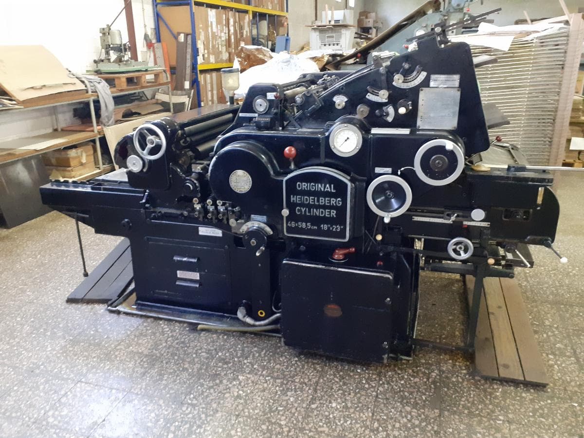 Máquina Heidelberg — imagen 12