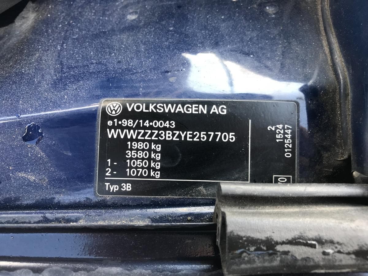 Volkswagen Passat 1.9 TDI · Ano 2000 — imagen 13
