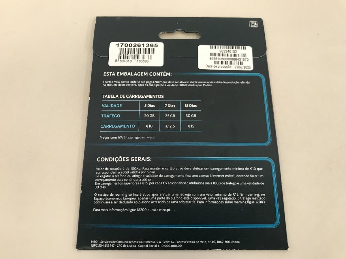 Cartão SIM Internet móvel ENJOY — imagem 2