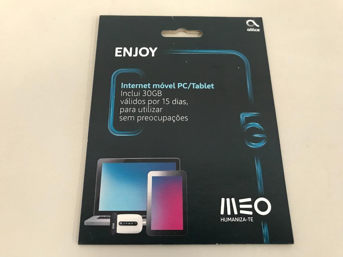Cartão SIM Internet móvel ENJOY