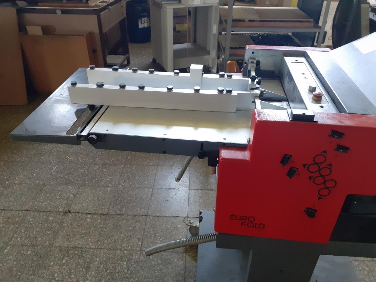 Máquina de Dobrar, Vincar e Picotar — imagen 2
