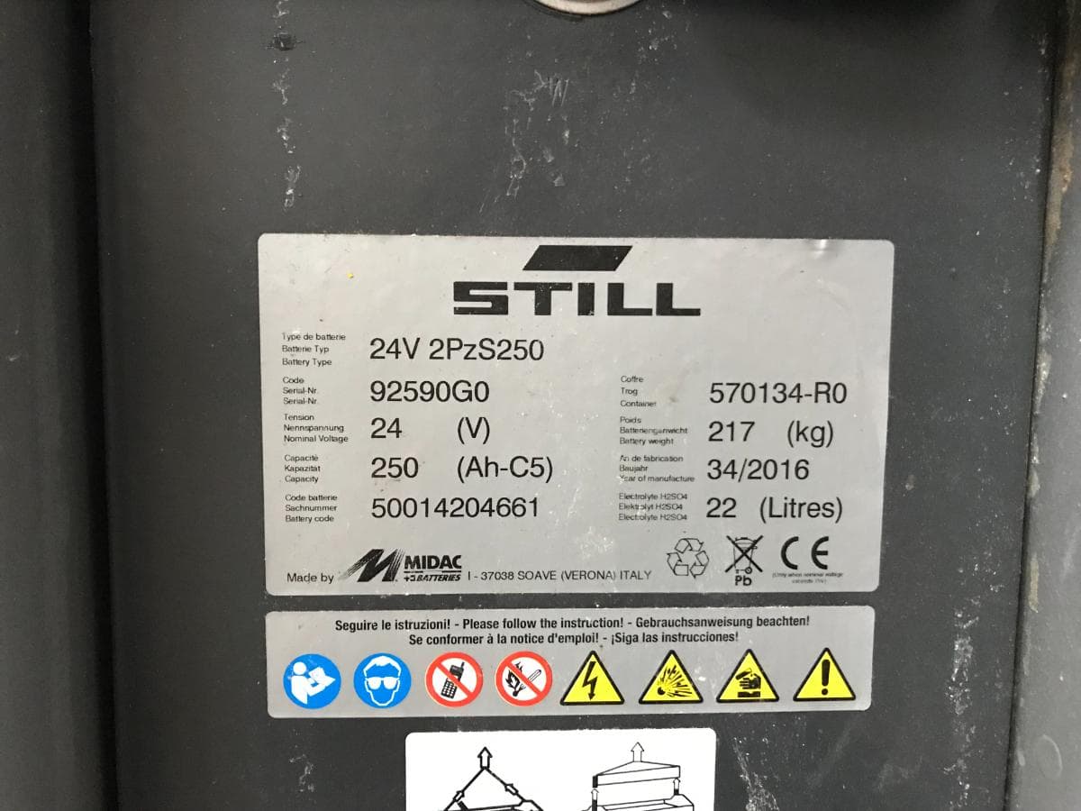 Porta Paletes Elétrico Still — imagem 9