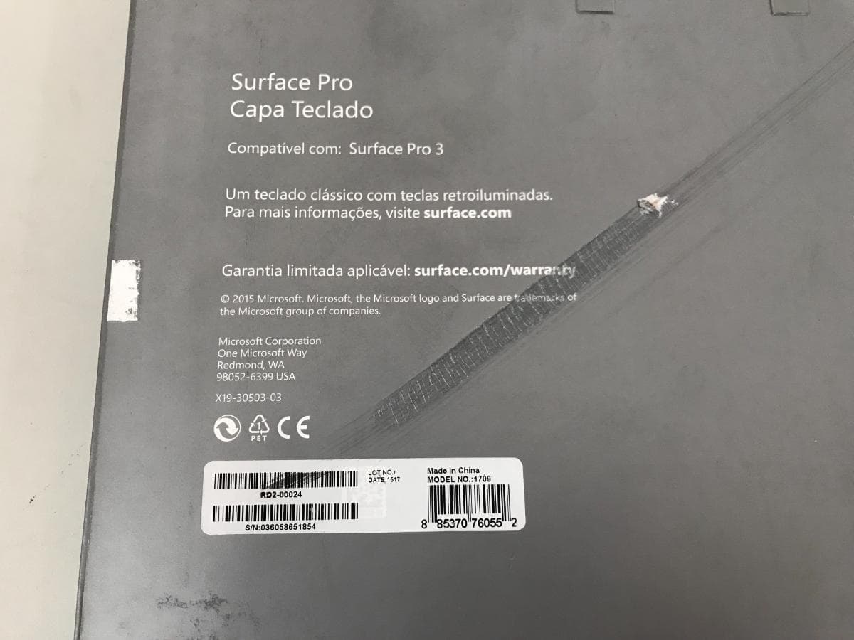 Capa teclado para Microsoft Surface Pro — imagem 4