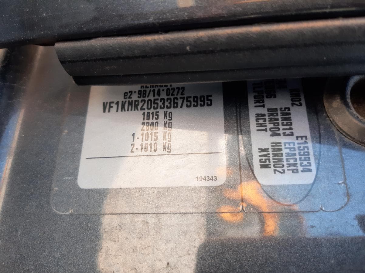 Renault Mégane 1.5 DCI · Ano 2005 — imagen 9