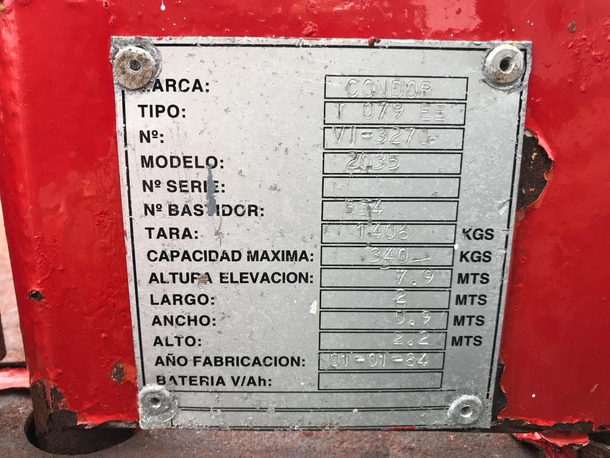Plataforma elevadora — imagen 8