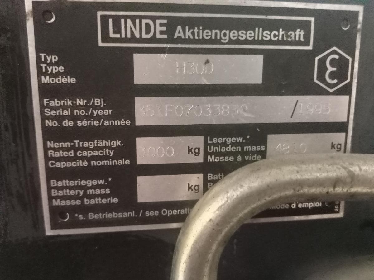 Empilhador Linde H30 — image 15