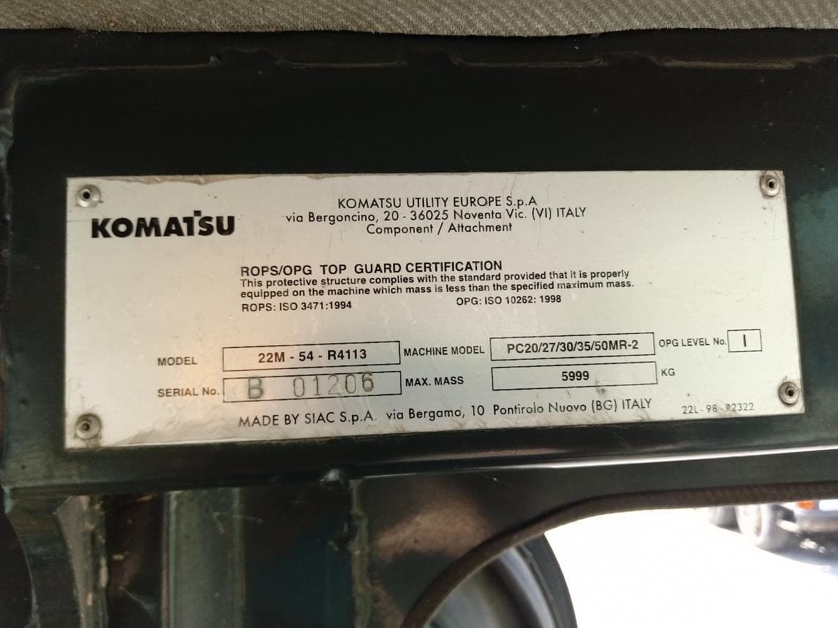 Mini Giratória Komatsu PC 35 · Ano 2005 — imagen 16