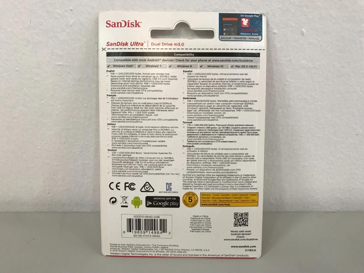 Pendrive USB SanDisk — imagen 2