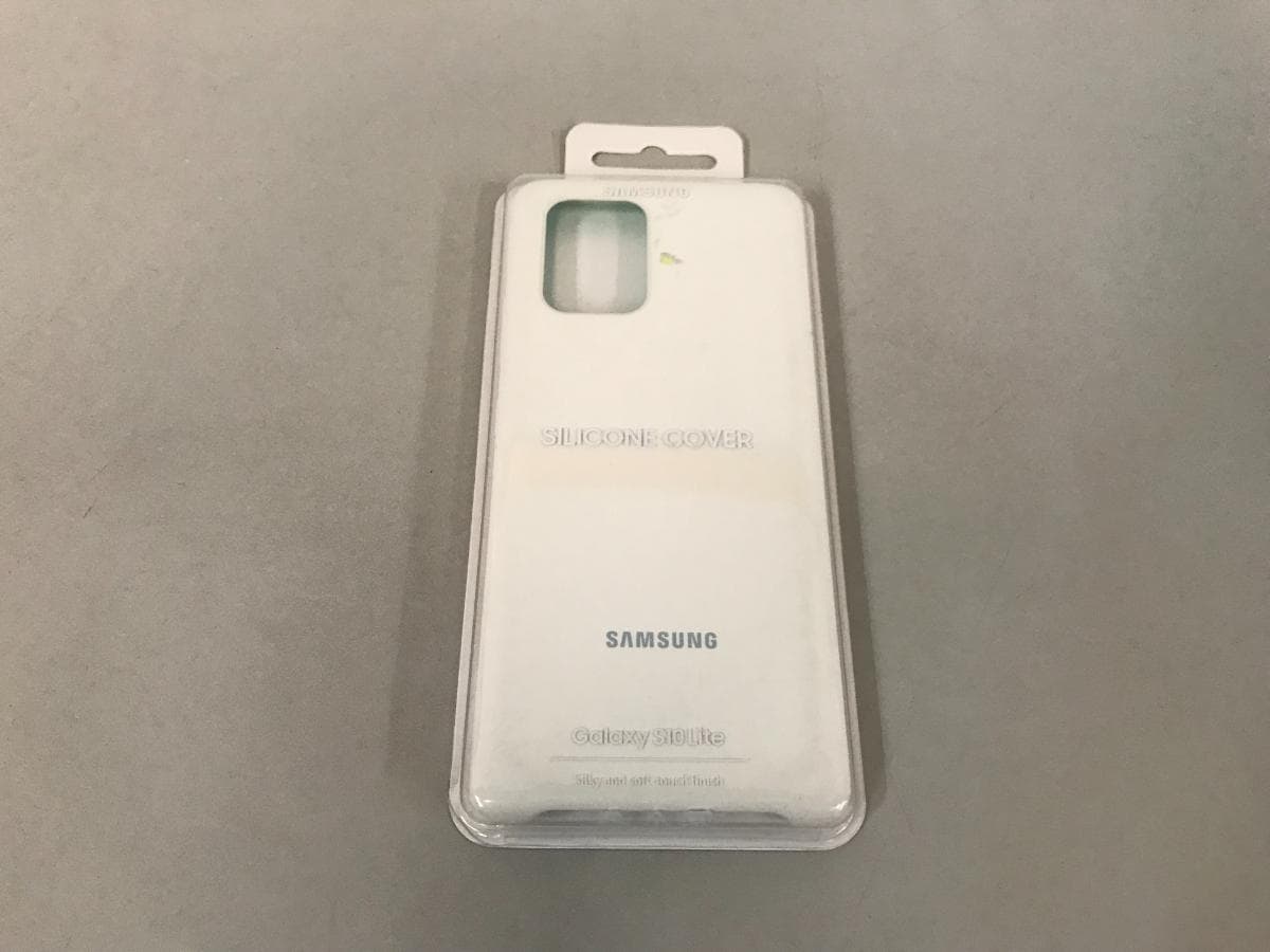 Tampa Traseira Silicone Samsung S10 Lite
