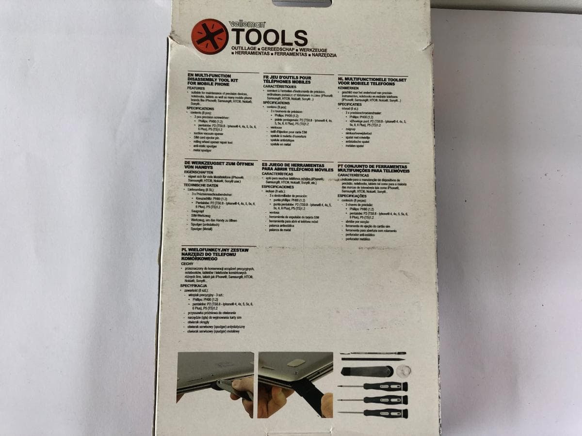 kit Reparação Dispositivos Eletrónicos — imagem 3