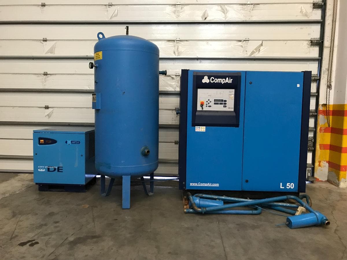 Compressor Compair · Reservatório e Secador — imagen 1