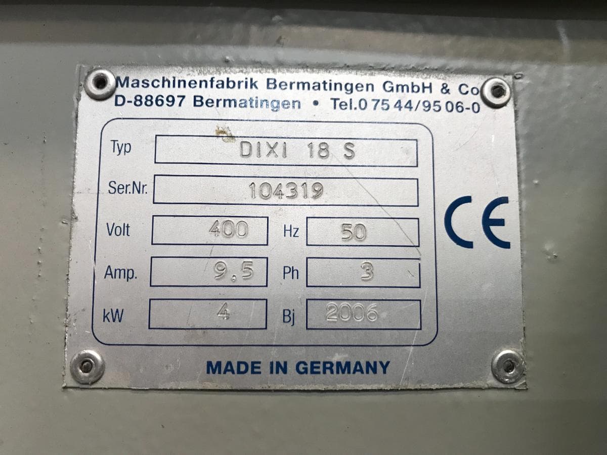 Compactadora Cartão Dixi 18 S — imagen 5