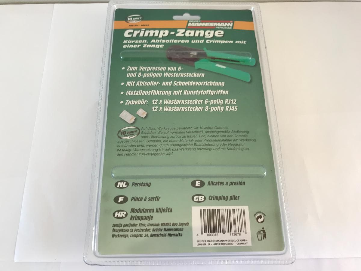Alicate para clavar cables de red — imagen 3