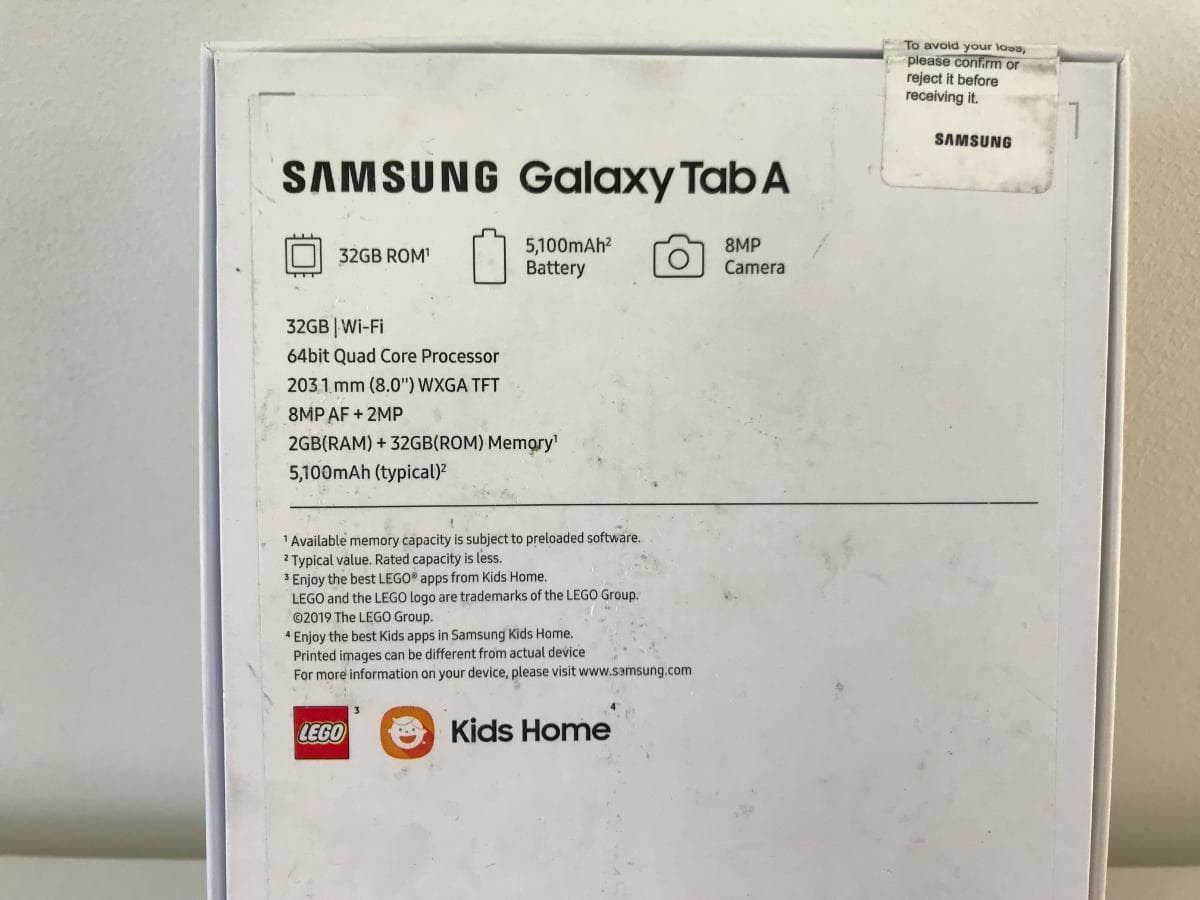 Tablet Samsung Galaxy Tab A — imagem 5