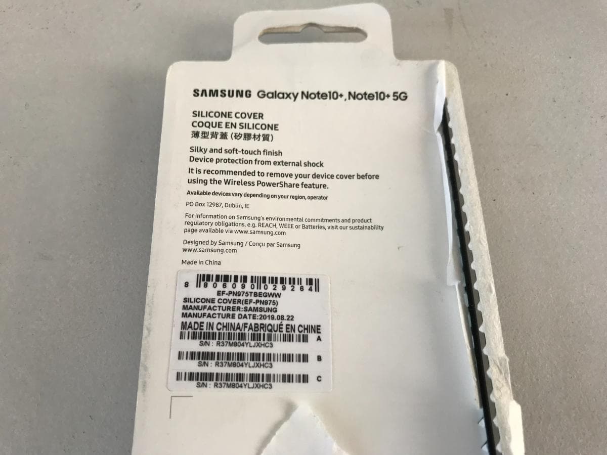 Capa Traseira Silicone Note 10 — imagen 5