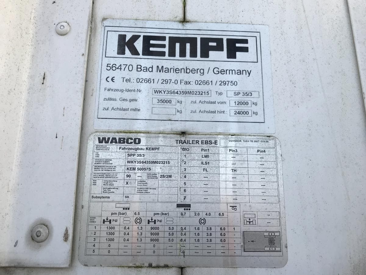 Semirreboque Kempf SP 35/3 · Ano 2009 — imagem 10