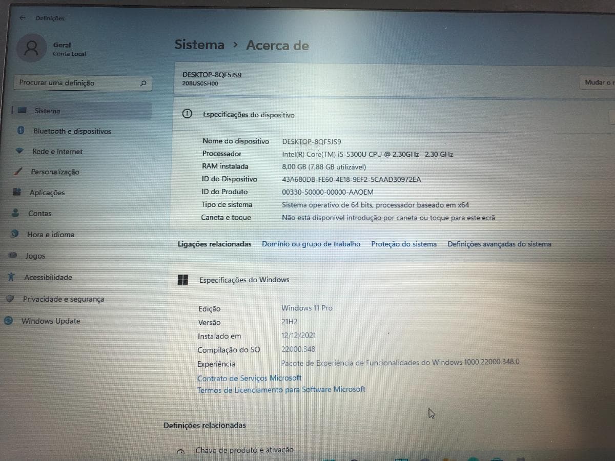 Portátil Lenovo ThinkPad T450 — imagem 12