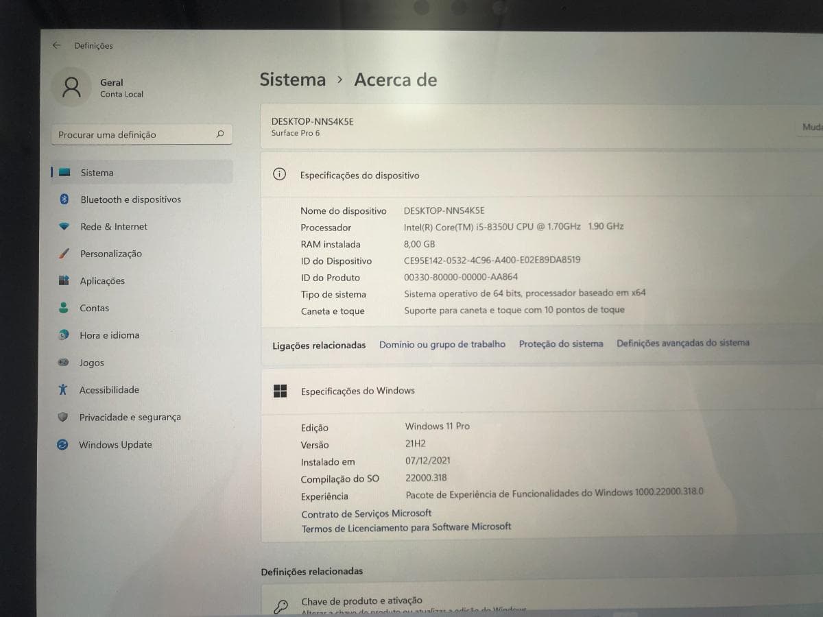 Portátil Microsoft Surface Pro 6 — imagen 11