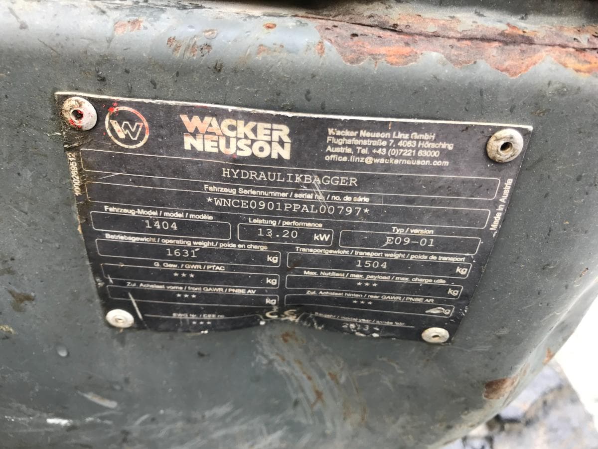 Mini giratória Wacker Neuson — image 16