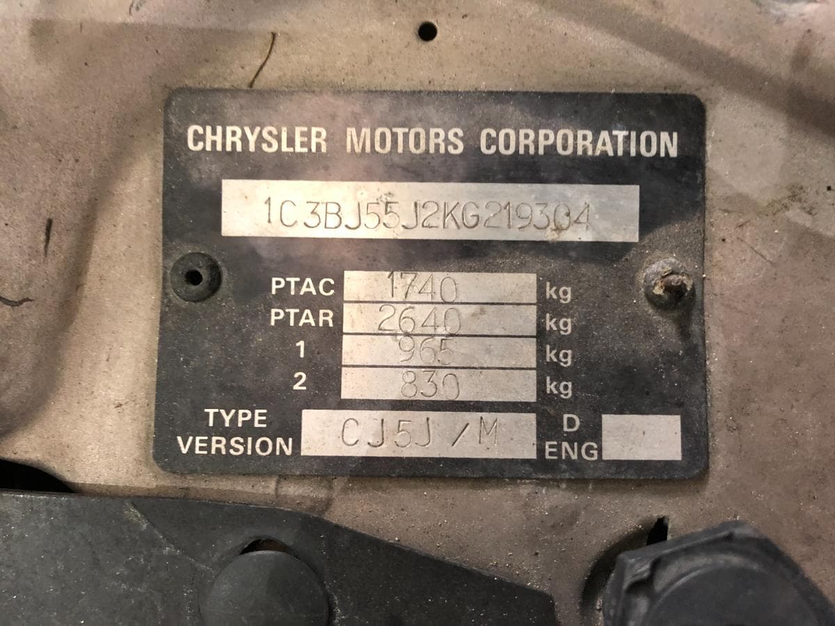 Chrysler Le Baron · Ano 1989 — imagen 6