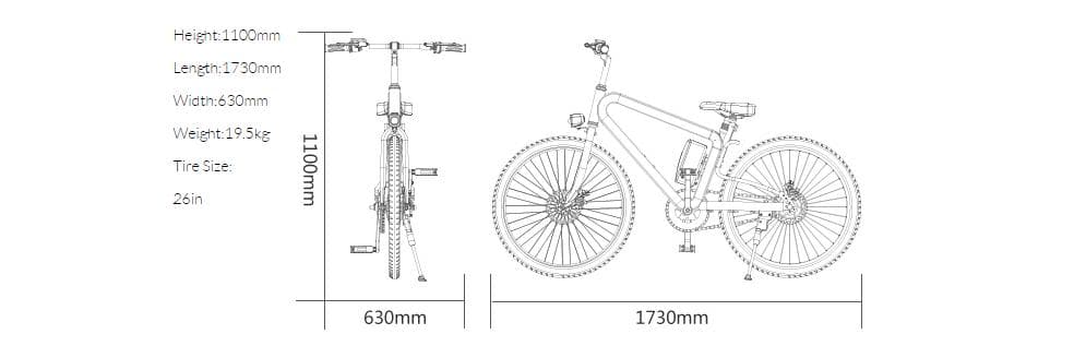 Bicicleta elétrica 'Airwheel R8' — image 5
