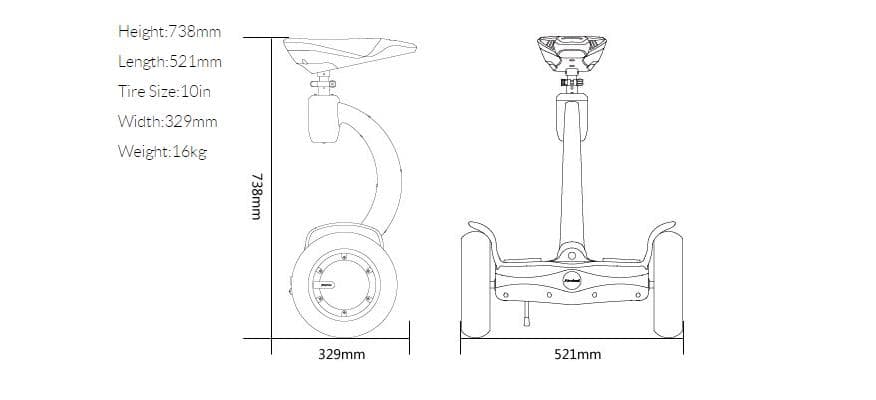 Segway 'Airwheel S8 Series' — imagem 4