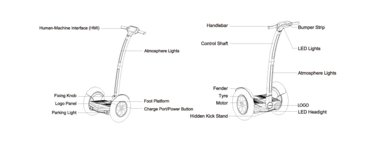 Segway 'Airwheel S3 Mars Rover' — imagen 4