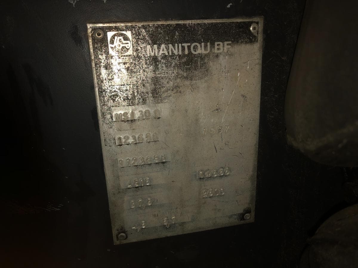 Empilhador Manitou MSI 30D — imagem 16