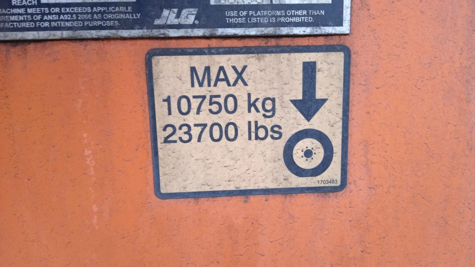 JLG 1250ATP · — imagen 3