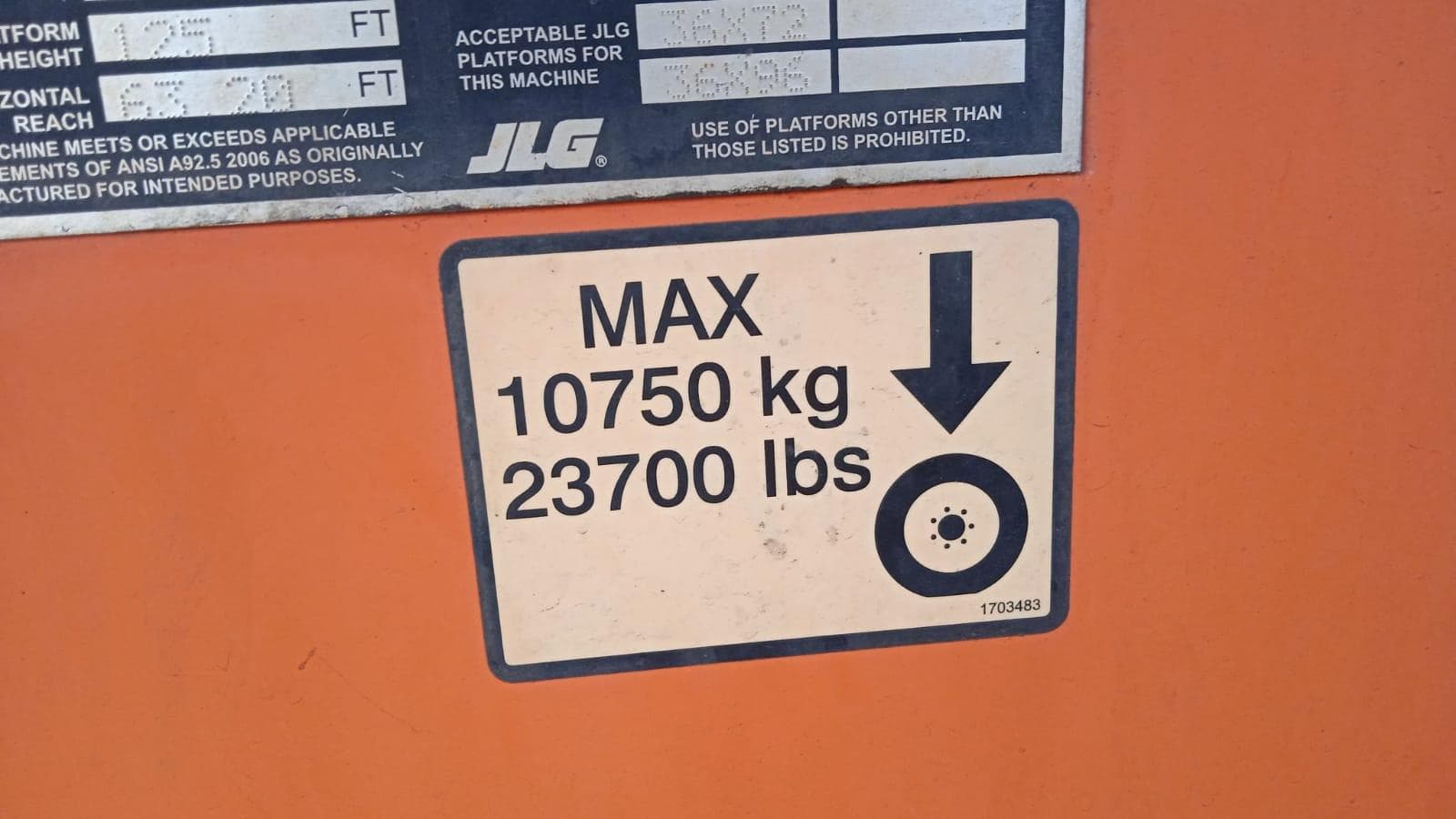 JLG 1250AJP · — imagen 2