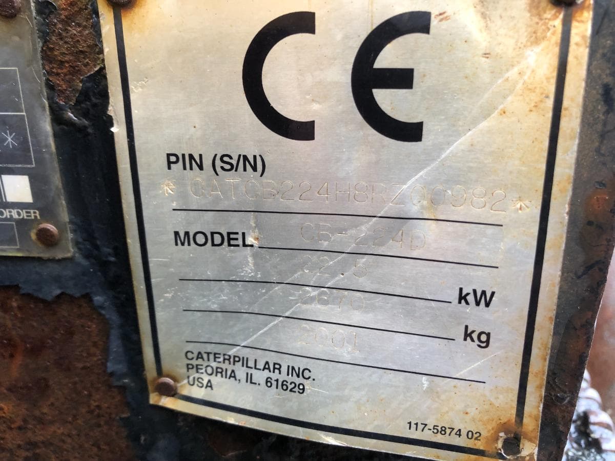 Cilindro CAT CB-224D — imagem 20