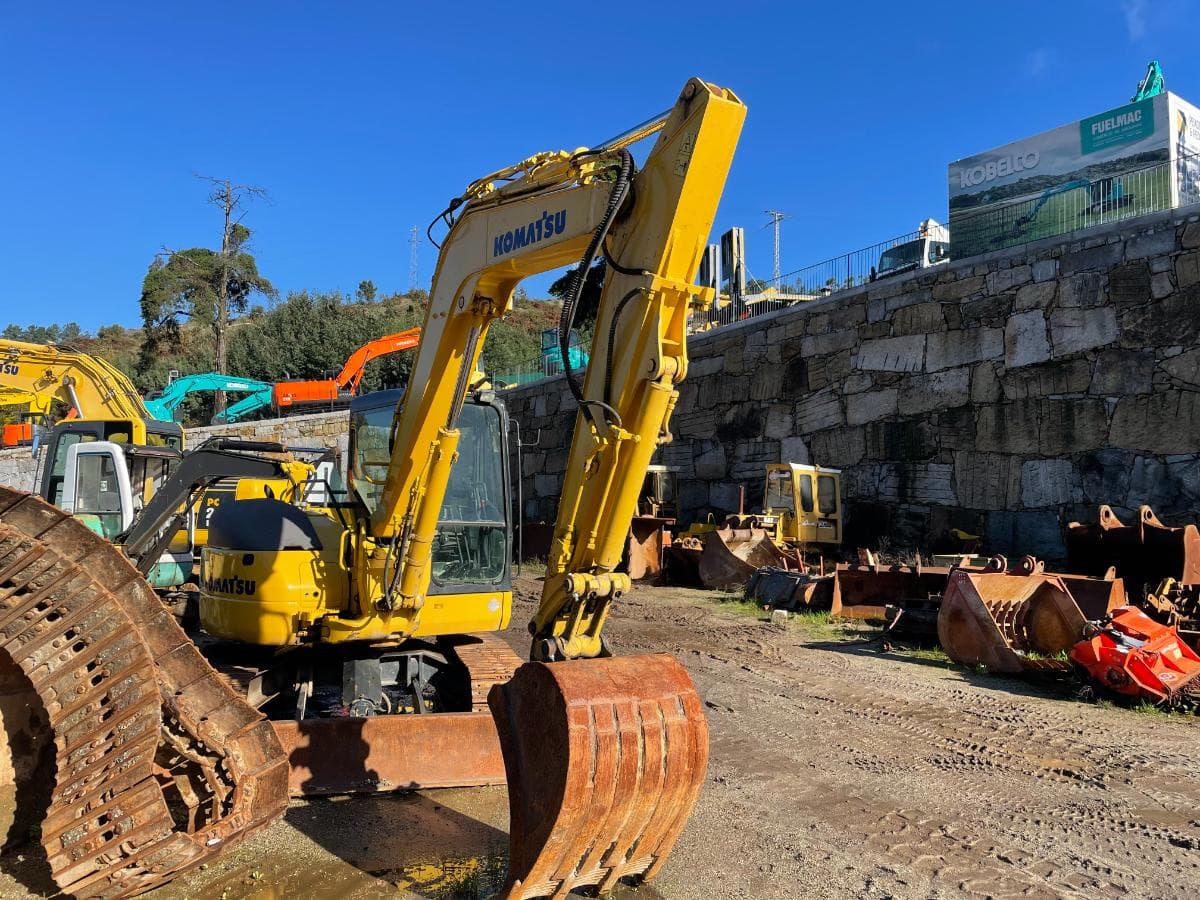 Mini Escavadora Rastos Komatsu PC 78 MR-6 — imagem 2