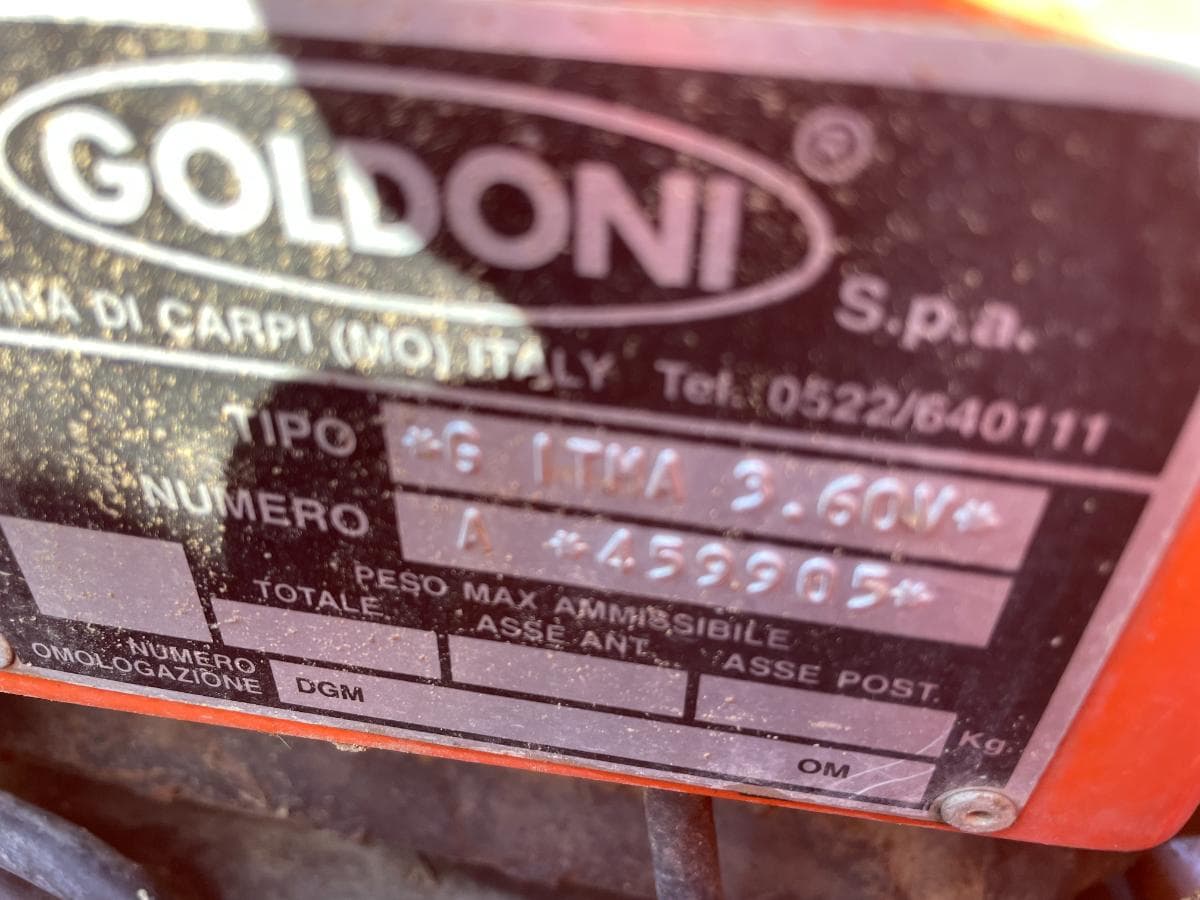 Trator Rastos Goldoni Gitma 3.60V — imagen 7