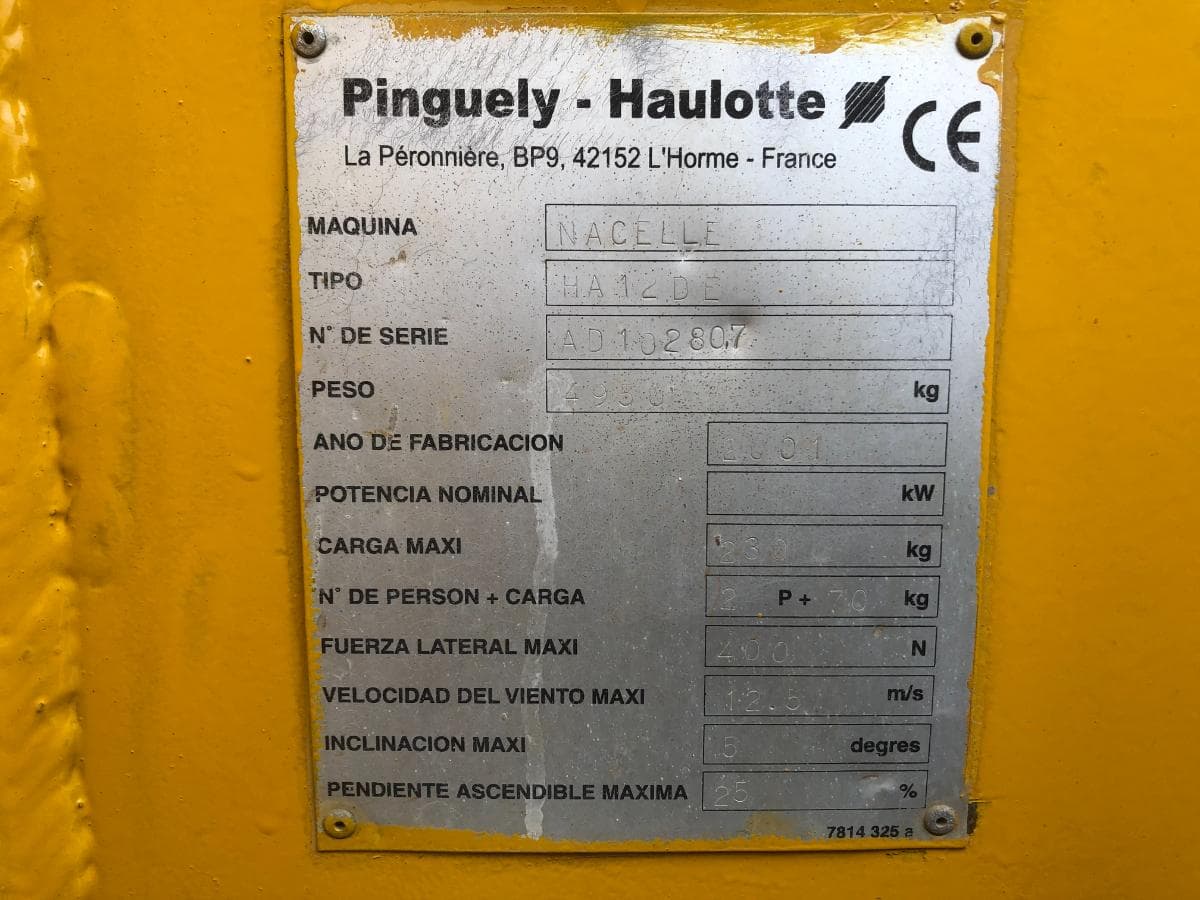 Plataforma Elevatória Haulotte HA12DE — imagem 23