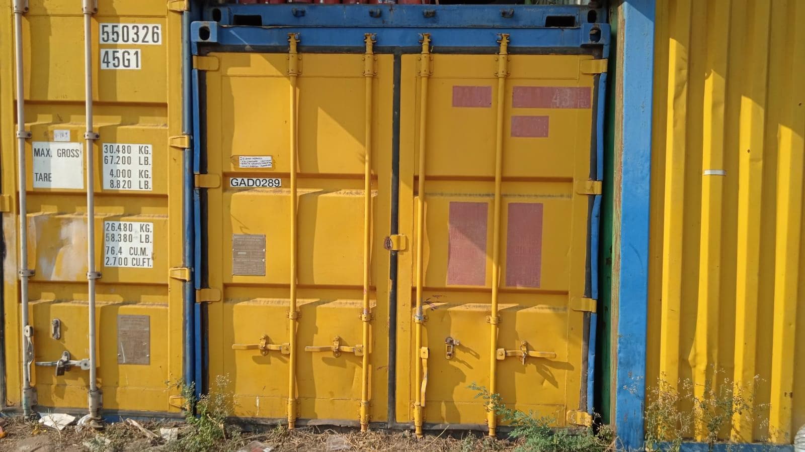 Diversos + Diversos + Diversos + Diversos + Diversos + Diversos + Diversos + Welding Machine + Welding Machine + Welding Machine + Ridgid Machine + Motores + Cut off machine + Caixas de Ferramenta + Varões + Diversos + Frolas + Cintos de Segurança + Diversos + Contentor de 40P · — imagem 20