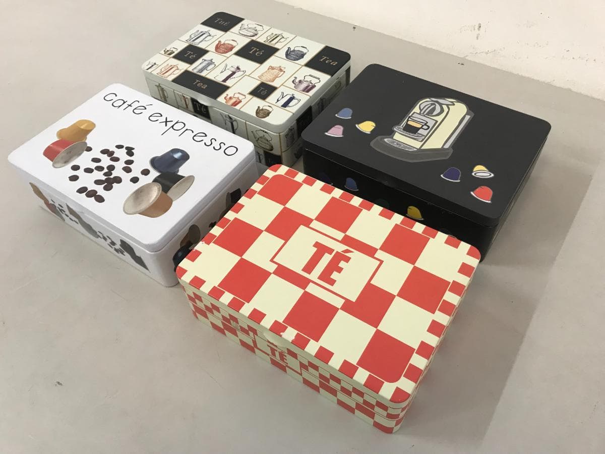 Caixas Alumínio Café/Chá — imagem 2