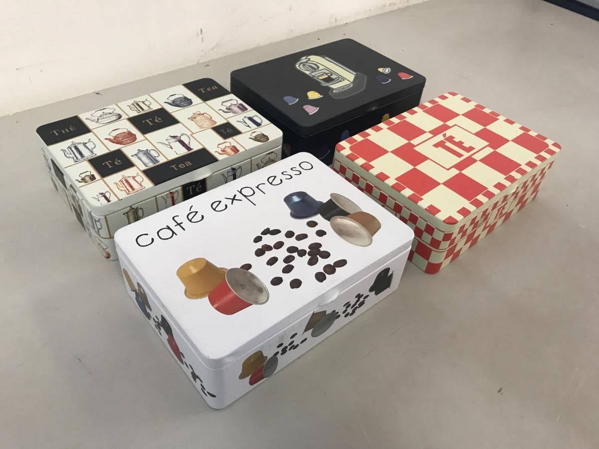 Caixas Alumínio Café/Chá — imagen 4
