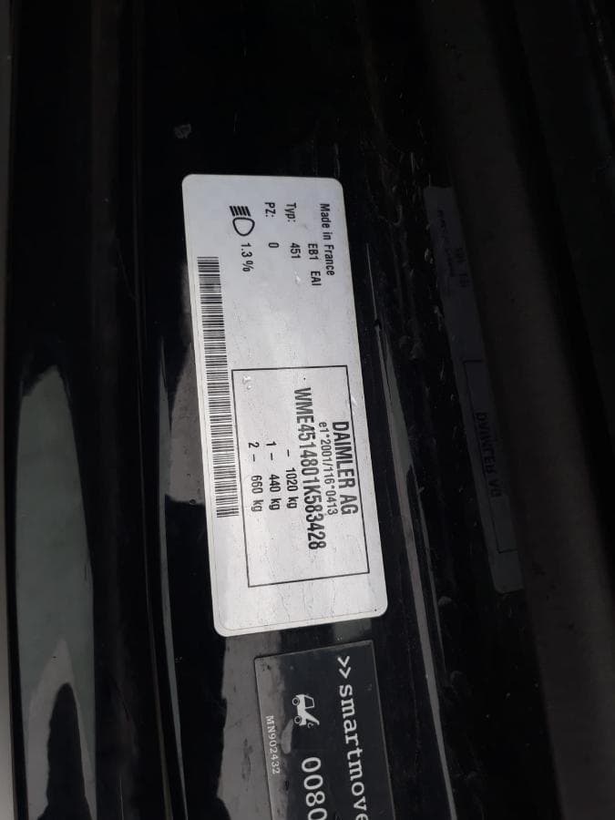 Smart Fortwo Cabrio 1.0 · Ano 2012 — image 13