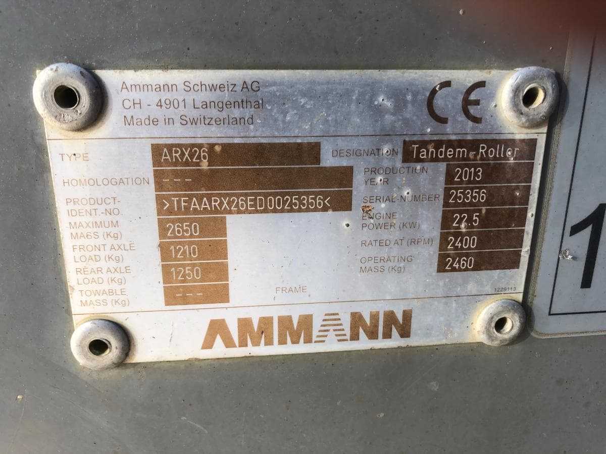 Cilindro Ammann ARX26 — imagen 24