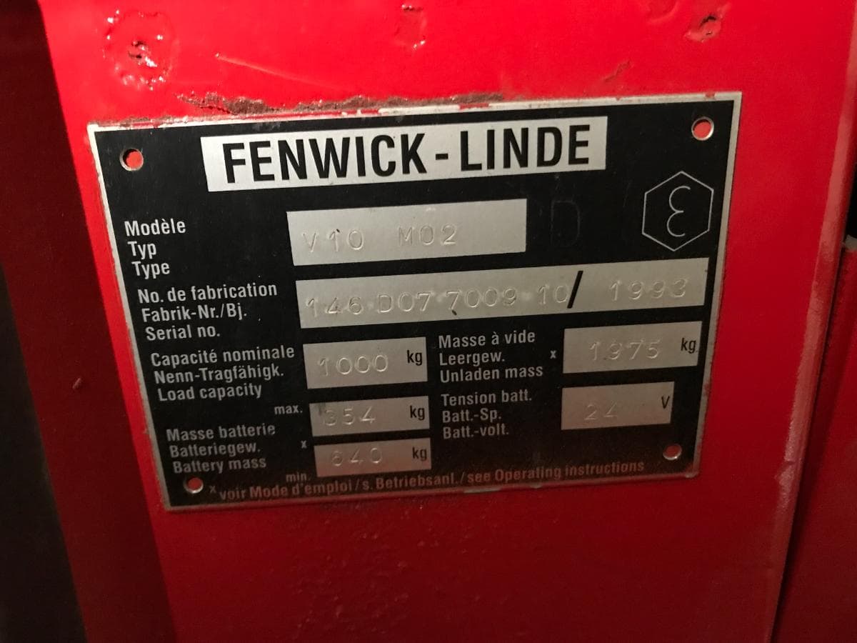 Retrátil Linde · Ano 1993 — imagem 9